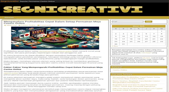 Beginilah Cara Mengidentifikasi Artikel Casino Online Yang Terpercaya: Panduan Untuk Pembaca Yang Bertanggung Jawab